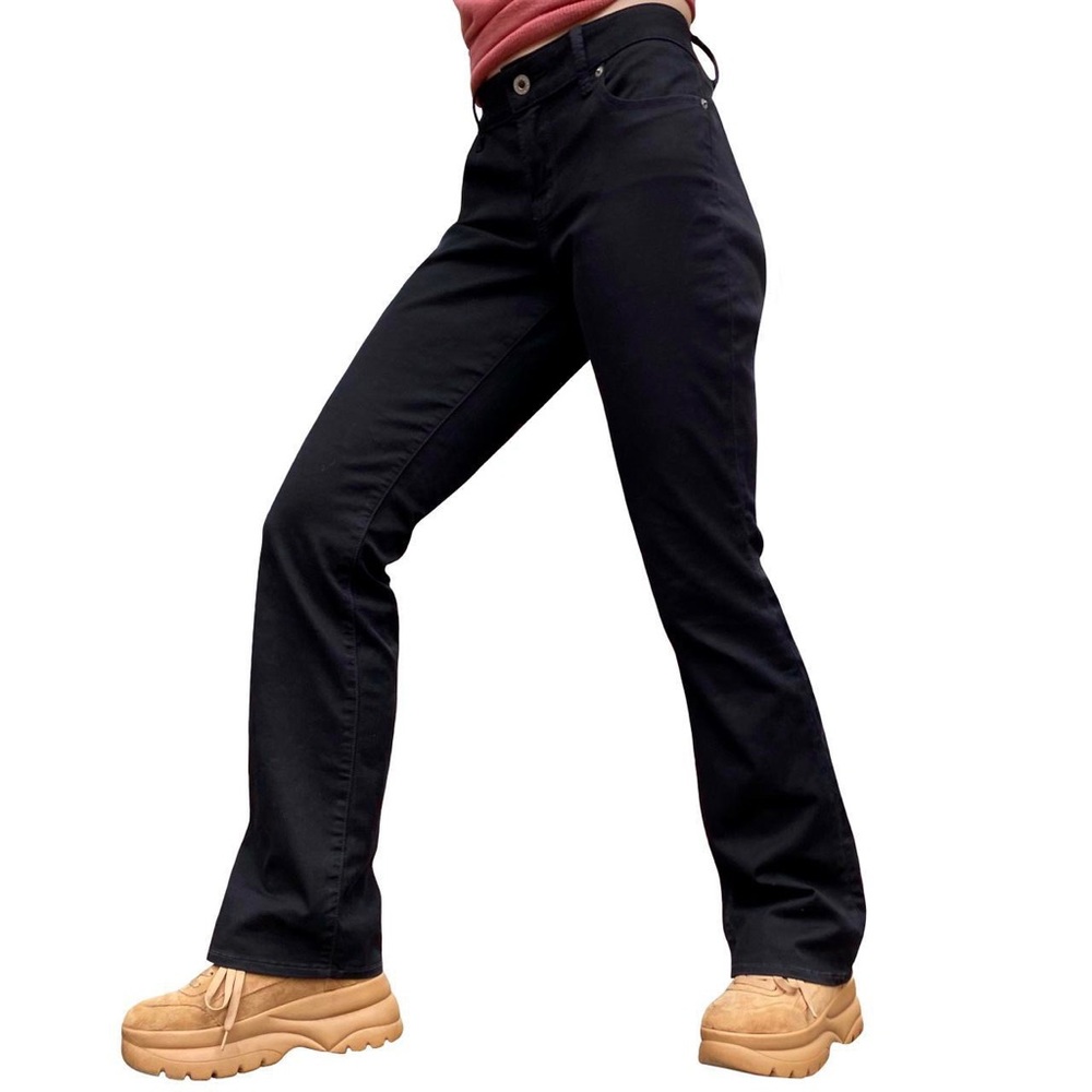 SOLD Lucky Brand Black Lolita Boot Wide Leg Jeans 6/28R